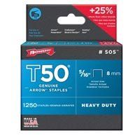 STAPLE T50 1250PK 5/16IN