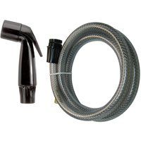 SINK SPRAYER BLACK 48IN HOSE