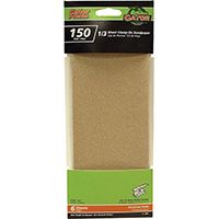 150GRIT ALUM OX 1/3 SHEET 6PK