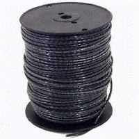 Southwire 6BK-STRX500 Stranded Building Wire, 6 AWG, 500 ft L, Black Nylon Sheath