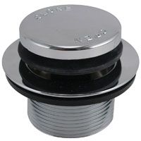 BATH DRAIN STRAINER PUSHBUTTON