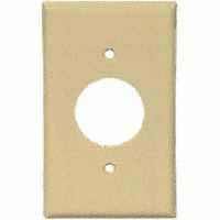 WALL PLATE SINGLE 1GANG IVORY