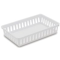 TRAY STORAGE WHITE