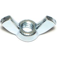 WING NUT ZINC 1/4-20