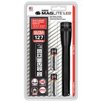 FLSHLT 2 CELL AA BLK MAGLITE