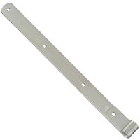 National Hardware 248047 Strap Hinge, 240 lb Weight Capacity, Steel, Zinc