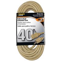 CORD EXT OUTDOOR 16/3 40FT BGE