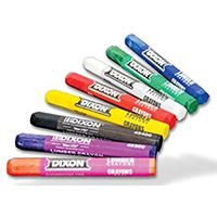 Dixon by Toconderoga 49600 Lumber Crayon, Yellow, 12 Box