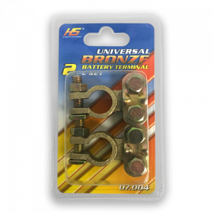 Battery Terminal Bronze 2PC