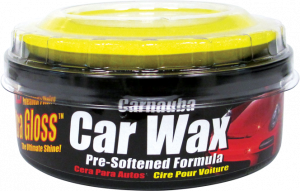 Car Wax Paste w/Applicator 10oz