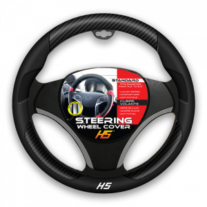Steering Wheel Cover Designer Series Comfort Carbon/Black