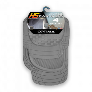 Optima 4 Pc Rubber/Matte Grey