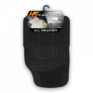 All weather 4 Pc Matte Black