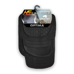 Optima 4 Pc Rubber/Matte Black