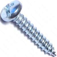 MIDWEST FASTENER 03160 Combo Sheet Metal Screw, #6 Thread, Coarse, Diamond Point