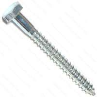 BOLT LAG HEX ZINC 1/4X2-1/2