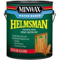 Minwax Helmsman 71050 Spar Urethane Paint, Crystal Clear, Gloss, 1 gal Can