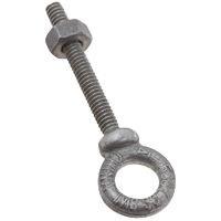 EYE BOLT W/NUT 1/4X2IN GALV