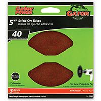 5IN 40GRIT PSA DISC 3PK