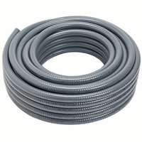 Carlon Carflex 15005-100 Flexible, Liquidtight, Non-Metallic Conduit, 0.672 in ID, PVC, Gray