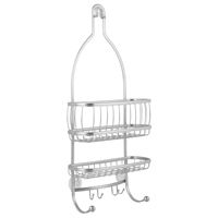 SHOWER CADDY 10X4X22IN SILVER