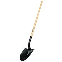 SHOVEL RND PT HARDWD HDL 45 IN