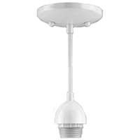 FIXTURE PENDANT 1LT WHITE MED