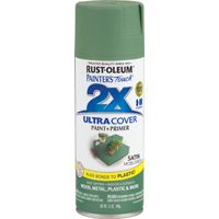 PAINT SPRAY SAT MOSS GRN 12OZ