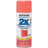 PAINT SPRAY GLOSS CORAL