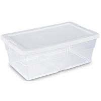 BOX STORAGE WHITE 6 QT