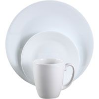 DINNERWARE 16PC FROST WHITE