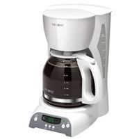Mr. Coffee SKX20-RB Programmable Coffee Maker, 12 Cups Capacity, 900 W, White