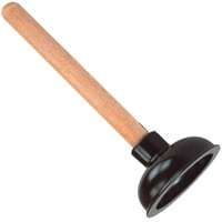 PLUNGER 4IN DRAIN BLACK