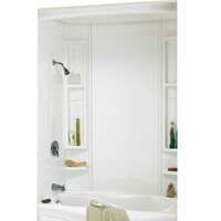 TUB SURROUND 5PC WHITE 80IN