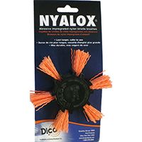 4"ORANGE MED NYALOX FLAP BRUSH