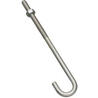 BOLT J-HOOK 5/16X7IN ZINC