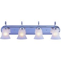 FIXTURE WALL 4LT BAR CHRM MED