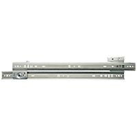 Knape & Vogt 1300P ZC 22 Drawer Slide, 75 lb Weight Capacity, Steel, Zinc