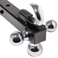 REESE Towpower 7031400 Ball Mount, 200, 600, 1000 lb Weight Capacity, 1-7/8, 2, 2-5/16 in Dia Hitch Ball, 8 in L