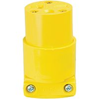CONNECTOR YELLOW 20A 250V