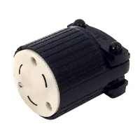 CONNECTOR LOCKING BLK 20A/125V