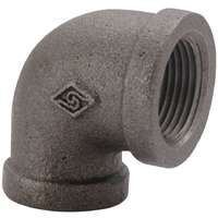 ELBOW 90 DEG BLACK 1IN