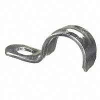 Halex 61505B Conduit Strap, 1/2 in, Galvanized Steel