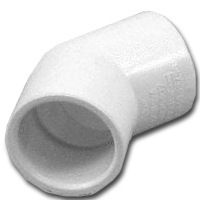 ELBOW 45 DEG PVC SLPXSLP 1-1/2