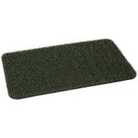 GrassWorx Clean Machine 10372030 Door Mat, Medium Flair Surface Pattern, 30 in L, 18 in W, Evergreen