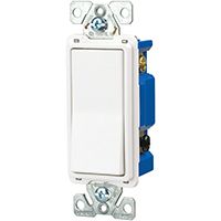 SWITCH QUIET RCKR 4WAY 15A WHT