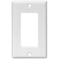 WALL PLATE STAND 1GNG WHT DECO