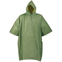 PONCHO 52 X 80IN OLIVE/YELLOW