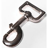 BOLT SNAP NICKEL SWIVEL 3-3/16