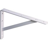 BRACKET SHELF STL HD WHT 12IN